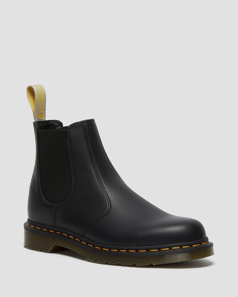 Men\'s Dr Martens Vegan 2976 Felix Ankle Boots Black | AU 456NWY